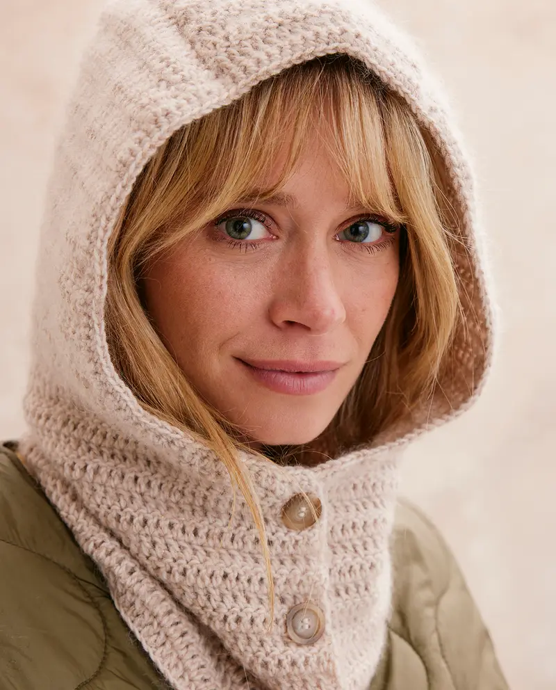 Patron Phildar - Modèle Cagoule Femme Salomé