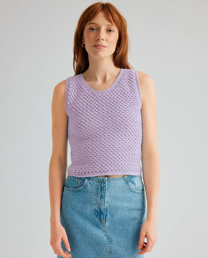 Patron Pingouin- Débardeur Holiday modèle femme