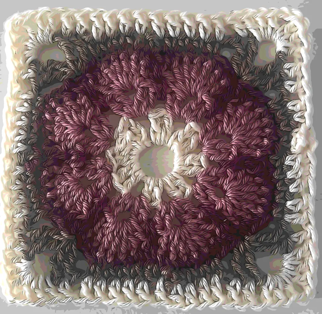 Tuto granny "Sweet Flower" - PDF