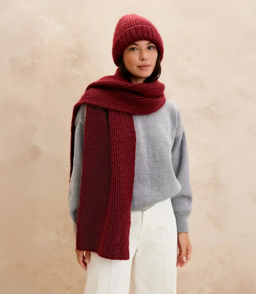 Kit Echarpe Yumi - Phildar - catalogue 268 