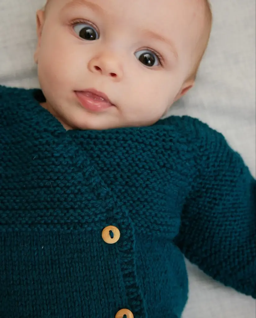 Kit Brassière Layette Zélig - Phildar - catalogue 269   (denim)