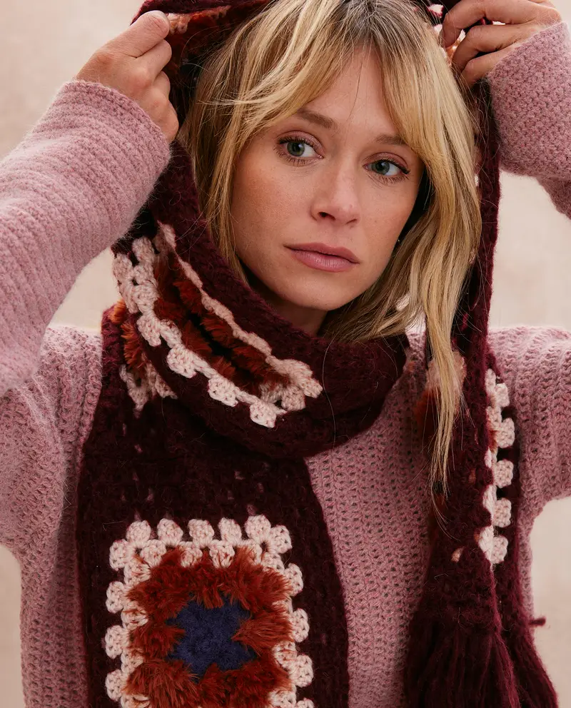 Kit Echarpe Suzanna - catalogue crochet n° 265