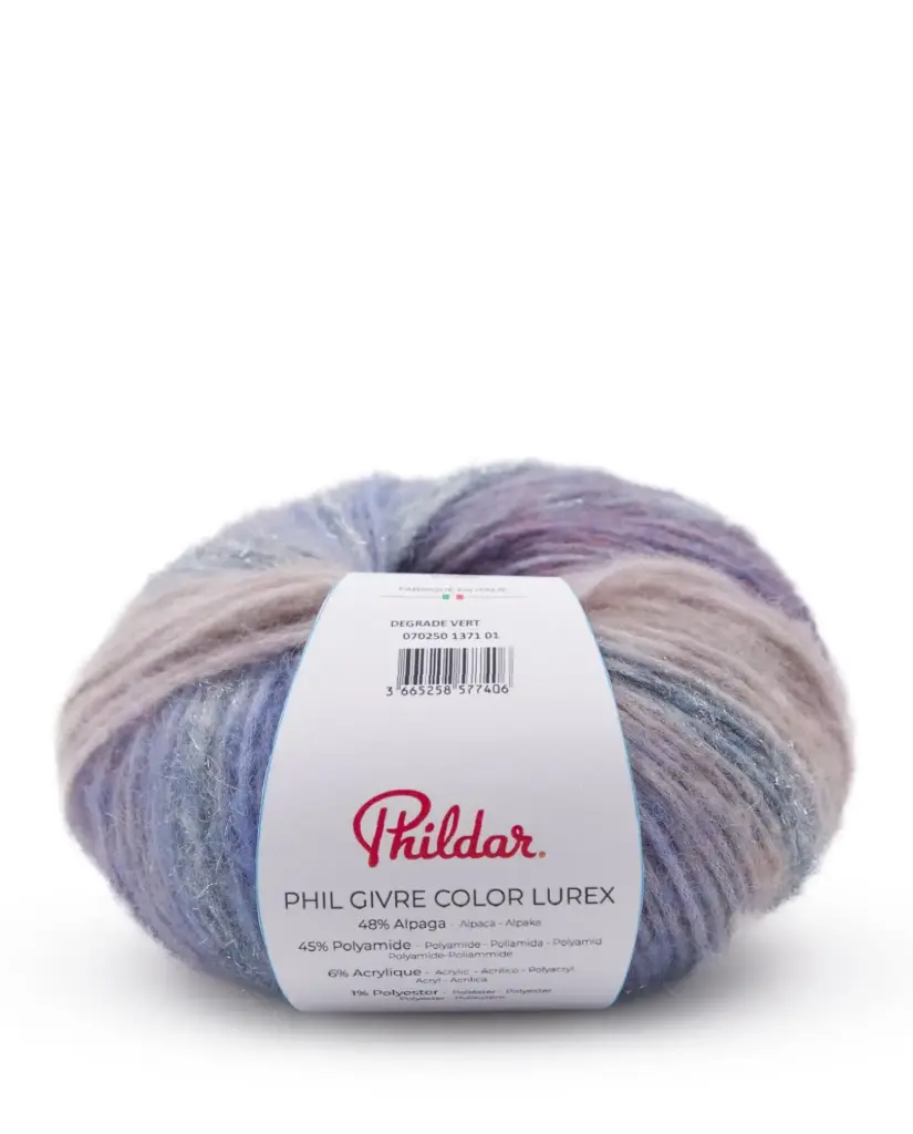 [3665258577390] Phil Givre Color Lurex (dégradé bleu)