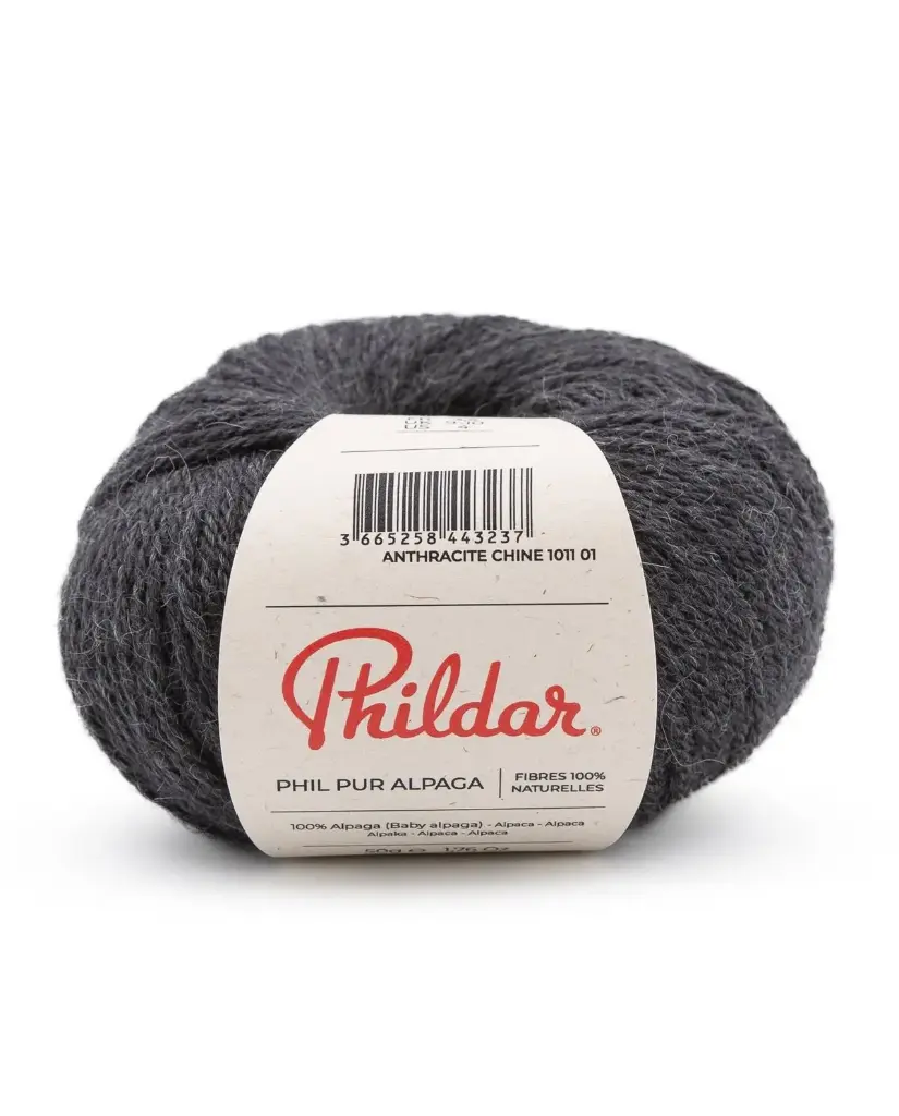Phil Pur alpaga (anthracite)