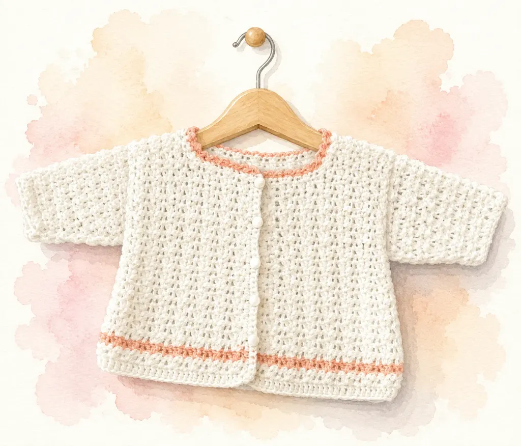 La gilet Enora - taille naissance