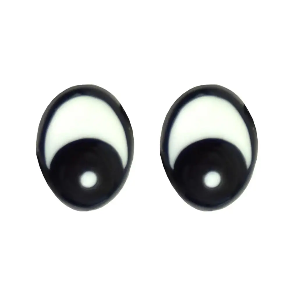 Oeil fantaise10mm -  4 pièces - Durable