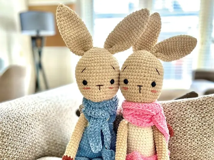 Amigurumis Finn et Lola