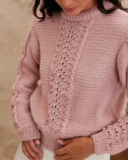 Kit Pull Femme Ysidor - Phildar - catalogue 268 