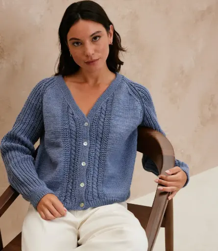 Kit Gilet Femme Ysalis - Phildar - catalogue 268 