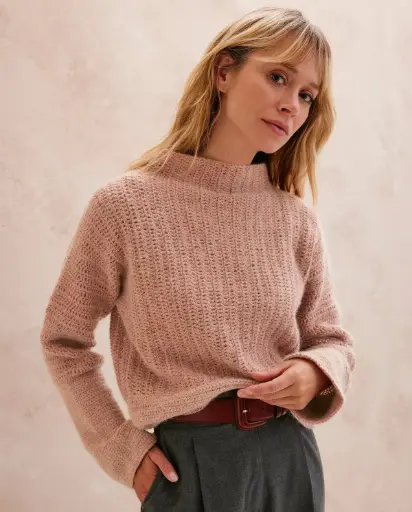 Votre patron Phildar gratuit à l'achat de votre laine : Pull Sixte - crochet 