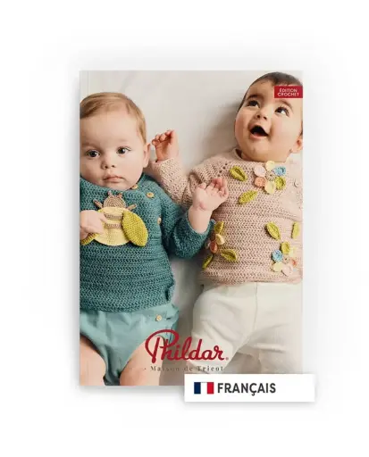 Catalogue Phildar 274 " layette crochet"