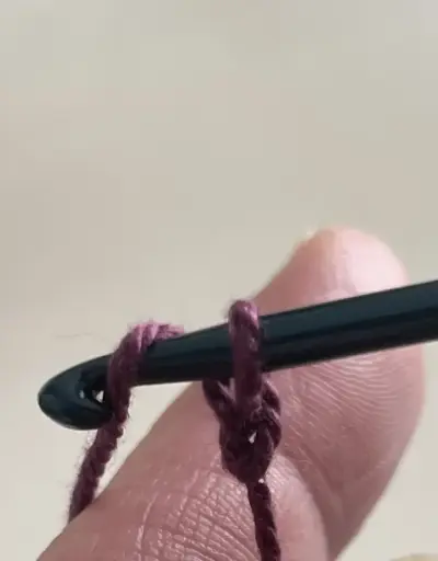 La maille chaînette