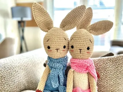 Amigurumis Finn et Lola